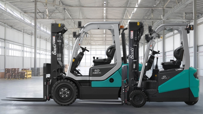 Gabelstapler mit Verbrennungsmotor